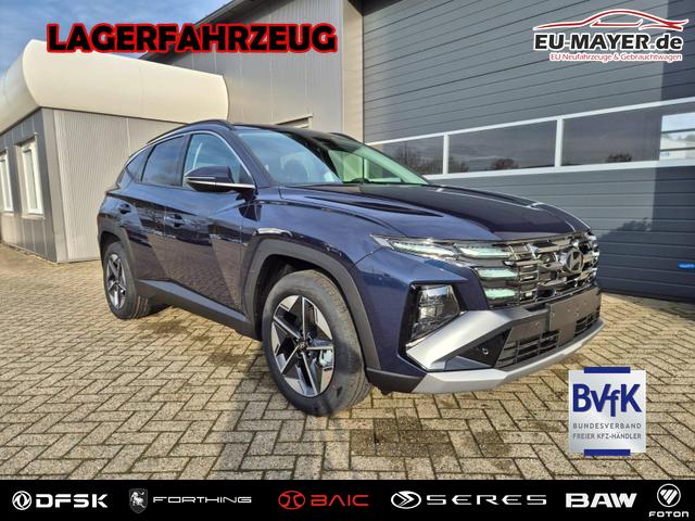 Hyundai TUCSON - Trend 1.6 T-GDI 150PS Automatik TZ 2026 Teil-Leder Sitzheizung v+h Lenkradheizung Klimaautomatik Navi Touchscreen DAB+ Apple CarPlay + Android Auto PDC R&uuml;ckf.-Kamera Matrix-LED-Scheinw.