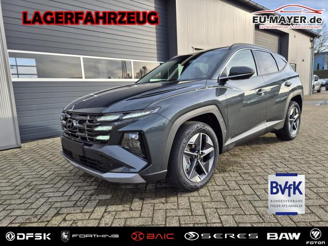 Hyundai TUCSON - Trend 1.6 T-GDI 150PS Automatik TZ 2026 Teil-Leder Sitzheizung v+h Lenkradheizung Klimaautomatik Navi Touchscreen DAB+ Apple CarPlay + Android Auto PDC R&uuml;ckf.-Kamera Matrix-LED-Scheinw.