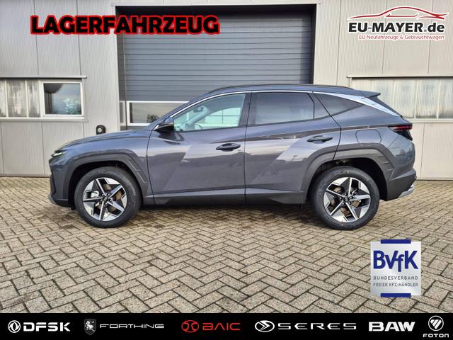 Hyundai TUCSON - Trend 1.6 T-GDI 150PS Automatik TZ 2026 Teil-Leder Sitzheizung v+h Lenkradheizung Klimaautomatik Navi Touchscreen DAB+ Apple CarPlay + Android Auto PDC R&uuml;ckf.-Kamera Matrix-LED-Scheinw.