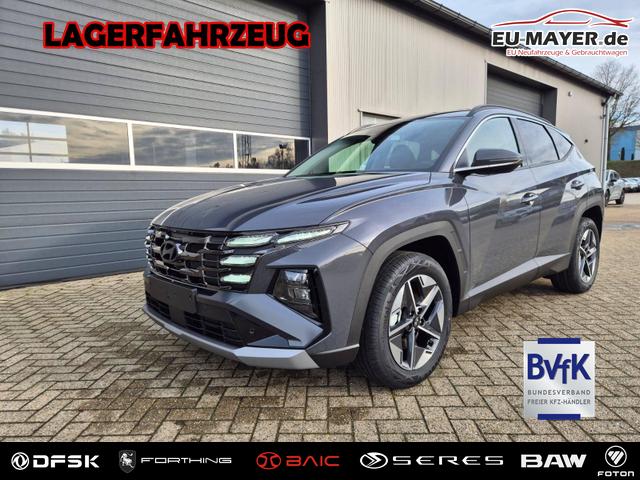 Hyundai TUCSON - Trend 1.6 T-GDI 150PS Automatik TZ 2026 Teil-Leder Sitzheizung v+h Lenkradheizung Klimaautomatik Navi Touchscreen DAB+ Apple CarPlay + Android Auto PDC R&uuml;ckf.-Kamera Matrix-LED-Scheinw.