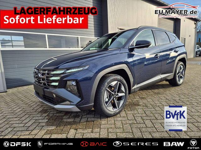 Hyundai TUCSON - Trend 1.6 T-GDI 150PS Automatik TZ 2026 Teil-Leder Sitzheizung v+h Lenkradheizung Klimaautomatik Navi Touchscreen DAB+ Apple CarPlay + Android Auto PDC R&uuml;ckf.-Kamera Matrix-LED-Scheinw.