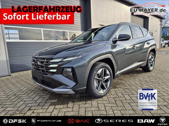 Hyundai TUCSON - Trend 1.6 T-GDI 150PS Automatik TZ 2026 Teil-Leder Sitzheizung v+h Lenkradheizung Klimaautomatik Navi Touchscreen DAB+ Apple CarPlay + Android Auto PDC R&uuml;ckf.-Kamera Matrix-LED-Scheinw.