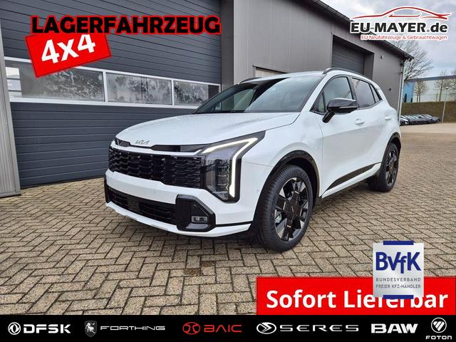 Kia Sportage - 1.6 T-GDi 180PS 4x4 AWD Automatik GT-Line NEUES MODELL MY26 FACELIFT Teil-Leder 19"LM Sitzheizung v+h Lenkradheizung Klimaautomatik ACC Navi Bluetooth Touchscreen Apple CarPlay Android Auto PDC R&uuml;ckf.Kamera 2x Keyless