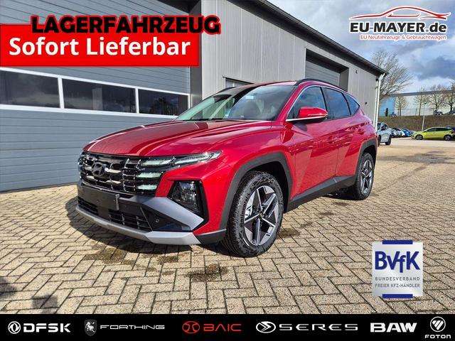 Hyundai TUCSON - Trend 1.6 T-GDI 150PS Automatik TZ 2026 Teil-Leder Sitzheizung v+h Lenkradheizung Klimaautomatik Navi Touchscreen DAB+ Apple CarPlay + Android Auto PDC R&uuml;ckf.-Kamera Matrix-LED-Scheinw.