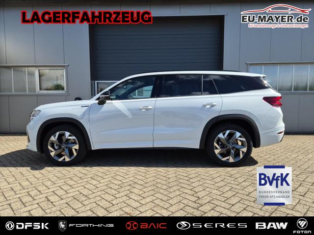 Skoda Kodiaq - Sportline 1.5 TSI 204PS PHEV DSG schwenkb. AHK elektr. PanoDach HUD Alcantara PDC v+h 360&deg;Kamera CANTON Sound Klimaautomatik Sitzheizung Lenkradheizung Navi Apple CarPlay Android Auto 2xKeyless 19"LM vollelektr. Reichweite 116KM