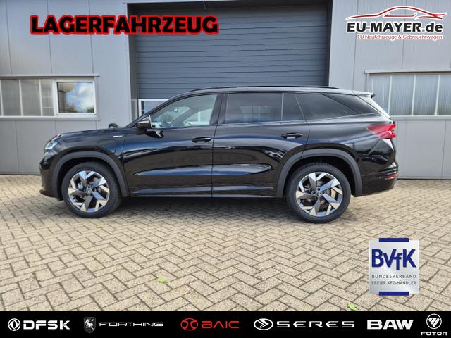 Skoda Kodiaq - Sportline 1.5 TSI 204PS PHEV DSG schwenkb. AHK elektr. PanoDach HUD Alcantara PDC v+h 360&deg;Kamera CANTON Sound Klimaautomatik Sitzheizung Lenkradheizung Navi Apple CarPlay Android Auto 2xKeyless 19"LM vollelektr. Reichweite 116KM