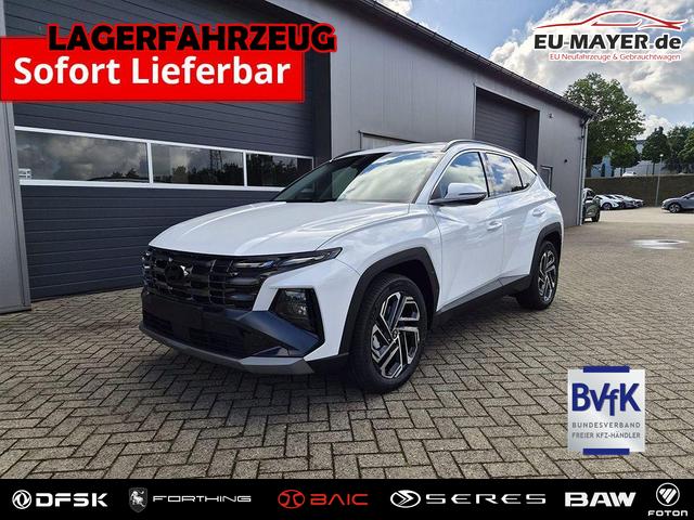 Hyundai TUCSON - Trend 1.6 T-GDI 288PS Automatik PHEV Krell-Sound Teill-Leder elektr. Heckklappe ACC Klimaautomatik Sitzheizung Lenkrandheizung Navi PDC v+h R&uuml;ckf.Kamera Apple CarPlay + Android Auto 2xKeyless 19-LM vollelektr. Reichweite 68KM