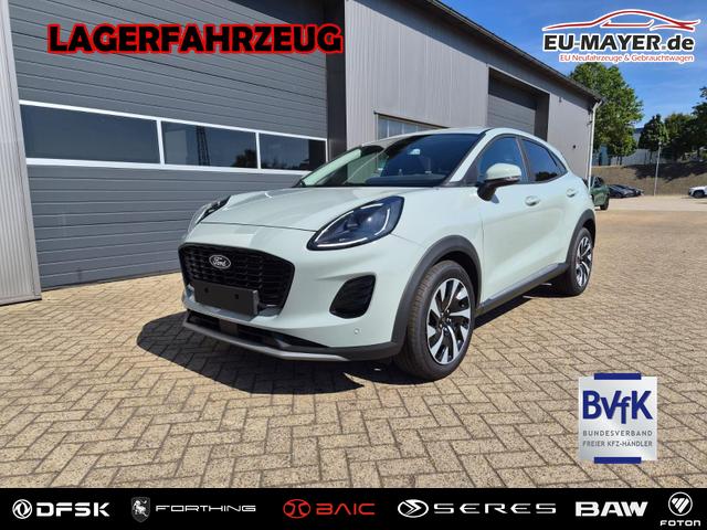 Ford Puma - Titanium 1.0 Hybrid 125PS Autom. Klimaautomatik Sitzheizung Lenkradheizung Frontscheibe beheizb. LED-Scheinwerfer SYNC4 Bluetooth Apple CarPlay Android Auto PDC v+h