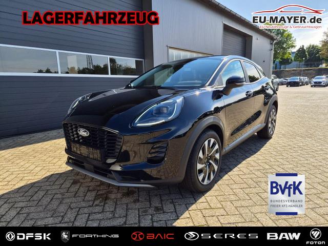 Ford Puma - Titanium 1.0 Hybrid 125PS Autom. R&uuml;ckf.Kamera Klimaautomatik Sitzheizung Lenkradheizung Frontscheibe beheizb. LED-Scheinwerfer SYNC4 Bluetooth Apple CarPlay Android Auto PDC v+h