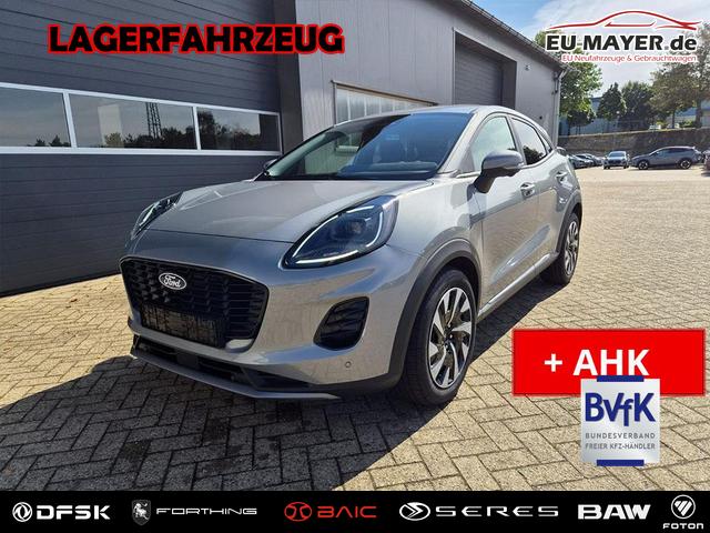 Ford Puma - Titanium 1.0 Hybrid 125PS Autom. abnehm. AHK ACC 4xKamera Klimaautomatik Sitzheizung Lenkradheizung Frontscheibe beheizb. LED-Scheinwerfer SYNC4 Bluetooth Apple CarPlay Android Auto PDC v+h