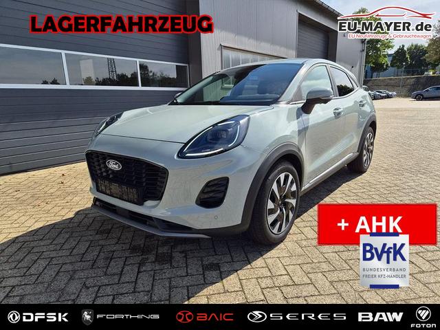 Ford Puma - Titanium 1.0 Hybrid 125PS Autom. abnehm. AHK ACC 4xKamera Klimaautomatik Sitzheizung Lenkradheizung Frontscheibe beheizb. LED-Scheinwerfer SYNC4 Bluetooth Apple CarPlay Android Auto PDC v+h