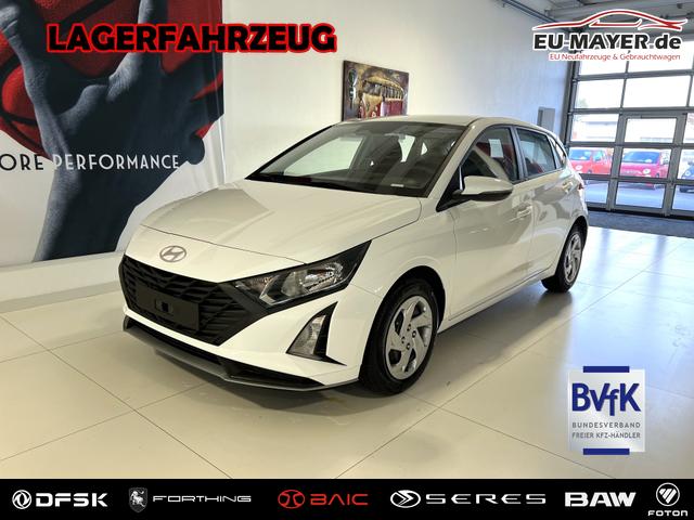 Hyundai i20 - Comfort 1.2 58 kW (79 PS) Klimaanlage, Navigationssystem, Radio mit DAB, Apple CarPlay & Android Auto, R&uuml;ckfahrkamera, Einparkhilfe hinten, Lichtsensor, Spurhalteassistent, Fernlichtassistent, Verkehrszeichenassistent uvm.