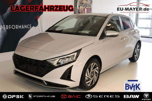 Hyundai i20 - GO+ 1.0 T-GDI 74 kW (101 PS) Navigationssystem, Klimaautomatik, R&uuml;ckfahrkamera, DAB, Apple CarPlay, Android Auto, Sitzheizung, Lenkradheizung, Spurassistent, Tempolimit-Assistent, 16"-Leichtmetallfelgen, Virtual Cockpit, uvm.
