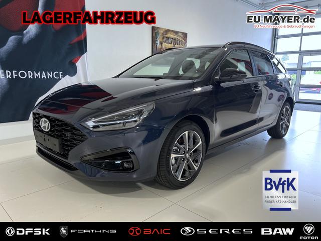 Hyundai i30 - GO+ 1.0 T-GDi 73 kW (100 PS) 2-Zonen-Klimaautomatik, Lenkradheizung, Sitzheizung, Navigationssystem, DAB, Apple CarPlay, Android Auto, LED-Abblendlicht, Lichtsensor, Einparkhilfe vorne und hinten, R&uuml;ckfahrkamera, 17 Zoll Leichtmetallfelgen, uvm.