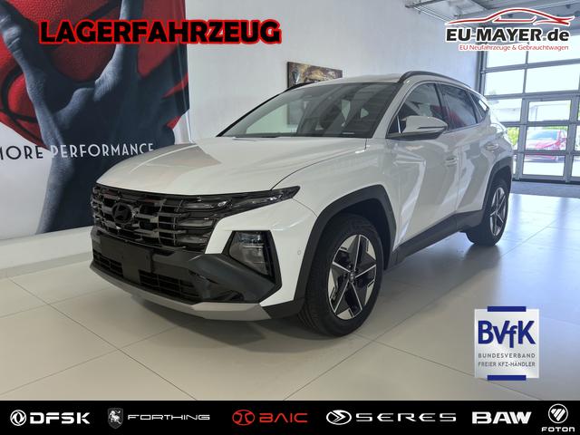 Hyundai TUCSON - GO+ 1.6 T-GDI Hybrid 4WD AT 158 kW / 215 PS Smart Sense-Paket, 2-Zonen-Klimaautomatik, Android Auto, Apple CarPlay, Voll-LED Scheinwerfer, Keyless Go, Navigationssystem, Virtual Cockpit, 18 Zoll Leichtmetallfelgen, uvm.