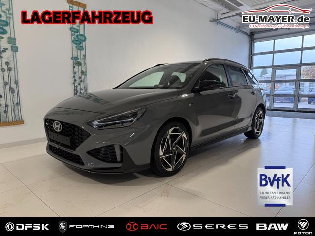 Hyundai i30 - N Line 1.5 T-GDI 48V 7DCT 103 kW (140 PS) Lenkradheizung, Sitzheizung, 2-Zonen-Klimaautomatik, DAB, Android Auto, Apple CarPlay, Einparkhilfe vorne und hinten, R&uuml;ckfahrkamera, LED-Scheinwerfer, 18 Zoll Leichtmetallfelgen, uvm.