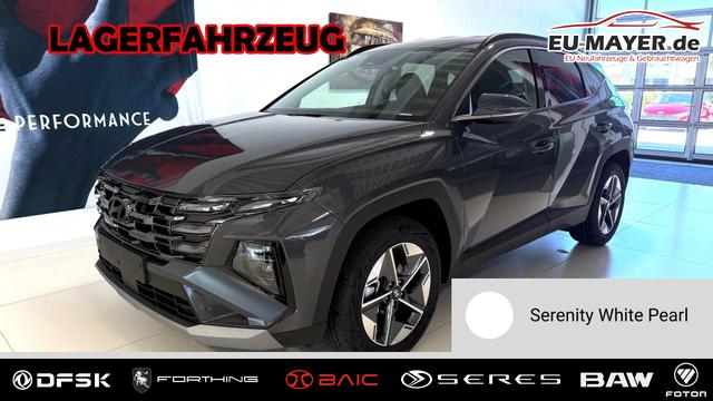 Hyundai TUCSON - GO+ 1.6 T-GDI 48V 2WD DCT 117 kW (160 PS) 2-Zonen-Klimaautomatik, Android Auto, Apple CarPlay, Voll-LED Scheinwerfer, Keyless Go, Navigationssystem, Virtual Cockpit, 18 Zoll Leichtmetallfelgen, uvm.