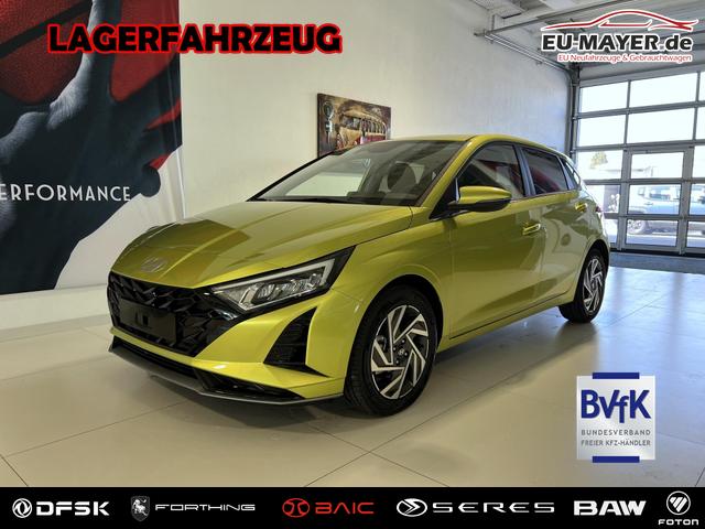 Hyundai i20 - GO+ 1.0 T-GDI DCT 73 kW (100 PS) Lenkradheizung, Sitzheizung, Klimaautomatik, DAB, Android Auto, Apple CarPlay, Navigationssystem, Digitales Cockpit, Einparkhilfe hinten, R&uuml;ckfahrkamera, LED-Scheinwerfer, 16 Zoll Leichtmetallfelgen, uvm.