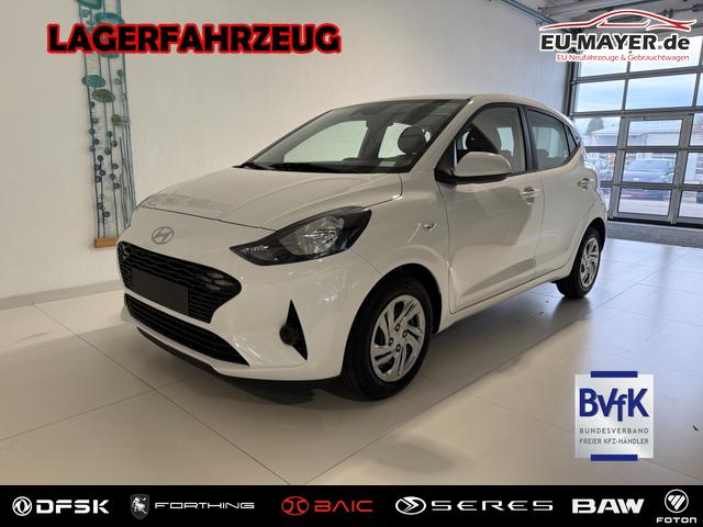 Hyundai i10 - GO 1.0 MT 46 kW (63 PS) Klimaanlage, Sitzheizung, Lenkradheizung, Navigationssystem, Radio, DAB, Bluetooth, Android Auto, Apple CarPlay, R&uuml;ckfahrkamera, Einparkhilfe hinten, Fernlichtassistent, Lichtsensor, uvm.