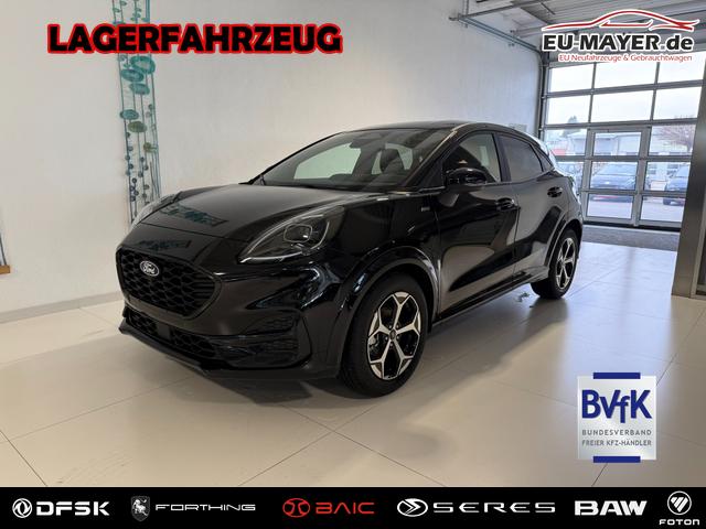 Ford Puma - ST-Line 1,0 l EcoBoost Hybrid 92 kW (125 PS) Winter-Paket, Komfort-Paket, Lenkradheizung, Sitzheizung, Klimaautomatik, Radio, DAB, Android Auto, Apple CarPlay, Bluetooth, Navigationssystem, Elektrische Heckklappe, 17 Zoll Leichtmetallfelgen, uvm.