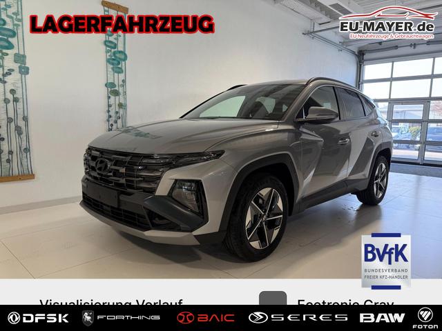 Hyundai TUCSON - GO 1.6 T-GDI 4WD DCT 132 kW (179 PS) 2-Zonen-Klimaautomatik, Sitzheizung, Lenkradheizung, Navigationssystem, DAB, Android Auto, Apple CarPlay, R&uuml;ckfahrkamera, Einparkhilfe vorne und hinten, 18 Zoll Leichtmetallfelgen, uvm.