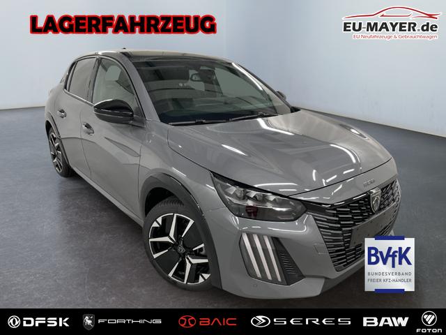 Peugeot e-208 - 54kWh 156PS/115kW GT Pack 2026, 421km WLTP | +17" ALU +Glasdach +RFK +Adaptiver Tempomat +P.Sensor V+H +EL. Fahrersitz +Massage +Apple CarPlay +W&auml;rmepumpe