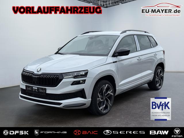 Skoda Karoq - Sportline 1,5 TSI DSG 2ZKlimaautomatik Canton Anh&auml;ngerkupplung Totewinkel Assistent 2 x Einparkhilfe Kamera 19 Zoll Felgen adaptiver Tempomat 5J Garantie
