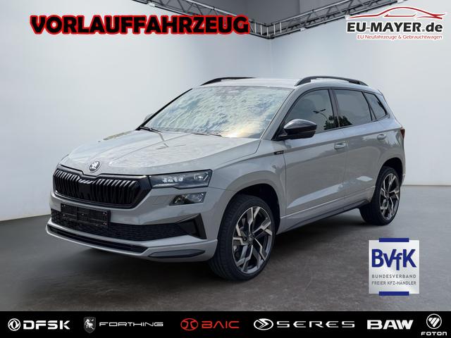 Skoda Karoq - Sportline 1,5 TSI DSG 2ZKlimaautomatik Canton Anh&auml;ngerkupplung Totewinkel Assistent 2 x Einparkhilfe Kamera 19 Zoll Felgen adaptiver Tempomat 5J Garantie