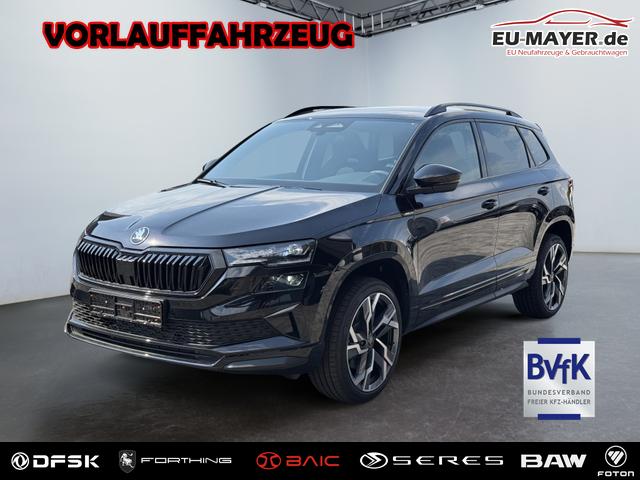 Skoda Karoq - Sportline 1,5 TSI DSG 2ZKlimaautomatik Canton Anh&auml;ngerkupplung Totewinkel Assistent 2 x Einparkhilfe Kamera 19 Zoll Felgen adaptiver Tempomat 5J Garantie