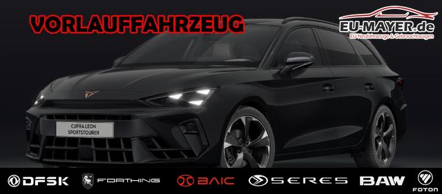 Cupra Leon Sportstourer - Basis 1.5 eTSI 150PS DSG (AUTOMATIK), Schwarz-MET, MATRIX-LED, NAVI, INTELLIGENT-DRIVE-PAKET, ANH&Auml;NGERKUPPLUNG, ELEKTR. HECKKLAPPE, KESSY, ALARM, R&Uuml;CKFAHRKAMERA, 18" Alu, Sitzheizung, M-Lederlenkrad beheizt, Parksensoren vorne und hinten, 3Z-Climatronic