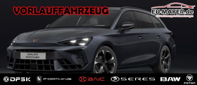 Cupra Leon Sportstourer - Basis 1.5 eTSI 150PS DSG (AUTOMATIK), GRAU-MET, ANH&Auml;NGERKUPPLUNG, ELEKTR. HECKKLAPPE, KESSY, ALARM, R&Uuml;CKFAHRKAMERA, 18" Alu, Sitzheizung, M-Lederlenkrad beheizt, Parksensoren vorne und hinten, Adaptiver Tempomat, 3-Zonen-Climatronic, Radio 12,9" + Full Link