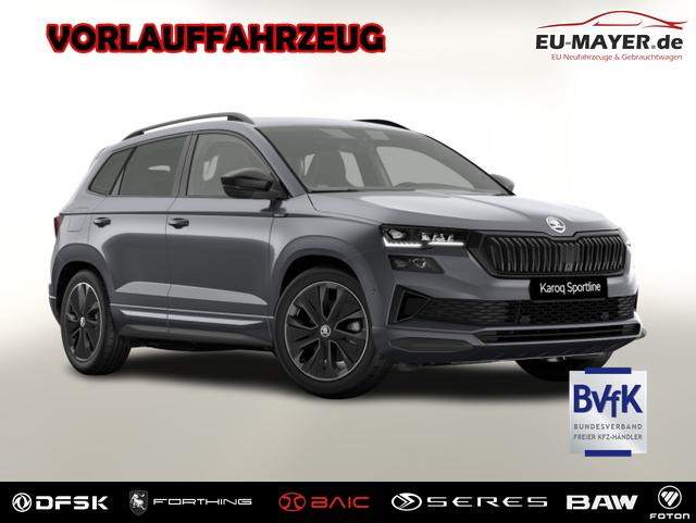 Skoda Karoq - Sportline DSG Sportl AHK Matrix Nav 360 Canton ACC