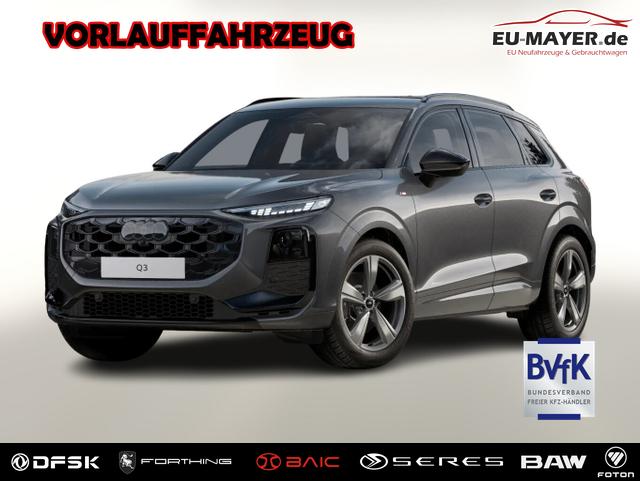 Audi Q3 - 2xS line Tech+ Leder KlimaP 19Z OptikP PrivG