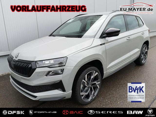 Skoda Karoq - Sportline 2.0TDI DSG 4x4 AHK Matrix Leder 19 Zoll