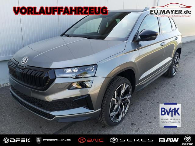Skoda Karoq - Sportline 2.0TDI DSG 4x4 AHK Matrix Leder 19 Zoll