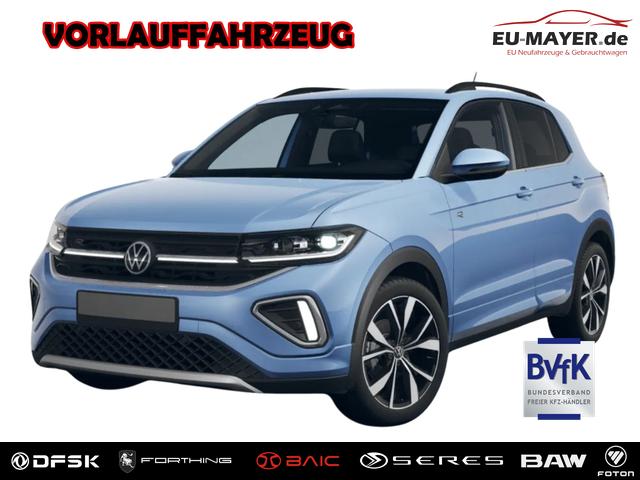Volkswagen T-Cross - R-Line 115PS DSG AHK+IQ.Light+Keyless+Alu18+Kamera+Climatronic+Sitzheizung