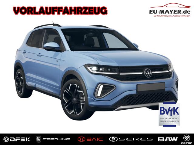 Volkswagen T-Cross - R-Line 115PS DSG AHK+IQ.Light+Kessy+Kamera+Parklenkassistent+Sitzheizung