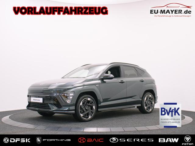 Hyundai KONA Elektro - N-Line 64,8 kWh / Bose ACC PDC V&H + Kamera Keyless Sitz Lenkradheiz. LED Alu 19"