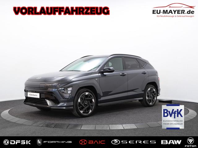 Hyundai KONA Elektro - N-Line 64,8 kWh / Bose ACC PDC V&H + Kamera Keyless Sitz Lenkradheiz. LED Alu 19"