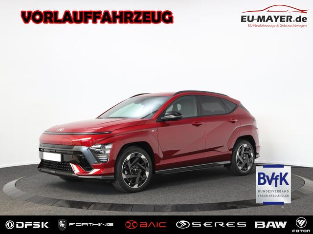 Hyundai KONA Elektro - N-Line 64,8 kWh / Bose ACC PDC V&H + Kamera Keyless Sitz Lenkradheiz. LED Alu 19"