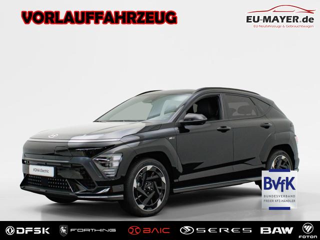 Hyundai KONA Elektro - N-Line 64,8 kWh / Bose ACC PDC V&H + Kamera Keyless Sitz Lenkradheiz. LED Alu 19"