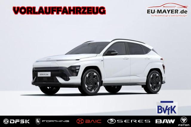Hyundai KONA Elektro - N-Line 64,8 kWh / Bose ACC PDC V&H + Kamera Keyless Sitz Lenkradheiz. LED Alu 19"