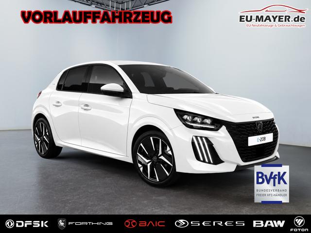 Peugeot e-208 - 54kWh 156PS/115kW GT Pack 2026, 421km WLTP | +17" ALU +Glasdach +RFK +Adaptiver Tempomat +P.Sensor V+H +EL. Fahrersitz +Massage +Apple CarPlay +W&auml;rmepumpe