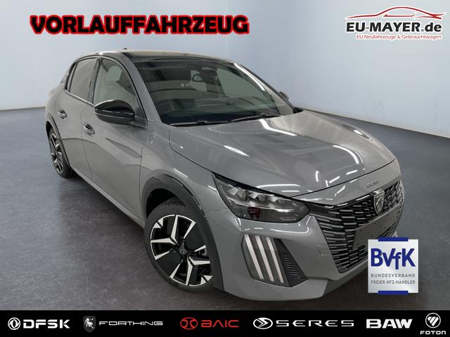 Peugeot e-208 - 54kWh 156PS/115kW GT Pack 2026, 421km WLTP | +17" ALU +Glasdach +RFK +Adaptiver Tempomat +P.Sensor V+H +EL. Fahrersitz +Massage +Apple CarPlay +W&auml;rmepumpe