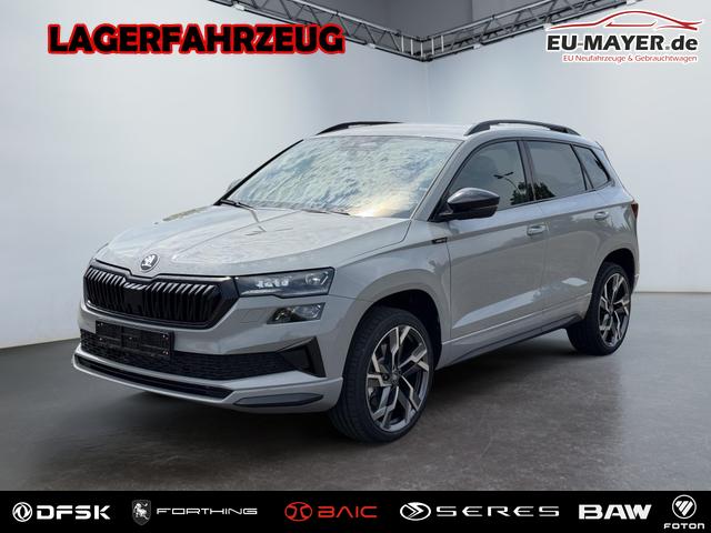 Skoda Karoq - Sportline 1,5 TSI DSG 2ZKlimaautomatik Canton Anh&auml;ngerkupplung Totewinkel Assistent 2 x Einparkhilfe Kamera 19 Zoll Felgen adaptiver Tempomat 5J Garantie