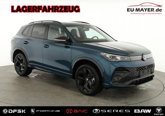 Volkswagen Tiguan - 2.0 TDI 142 kW 4Motion R-Line DSG 4M Black, Pano, IQ.Light, AHK, Navi, Side, AreaView, sofort