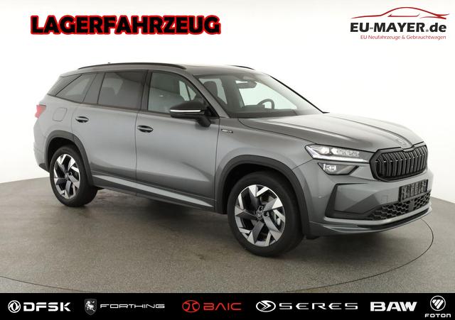 Skoda Kodiaq - 2.0 TDI 142 kW 4x4 Sportline DSG Sportline, Pano, AHK, Navi, Matrix, el. Klappe, Side, 19-Zoll