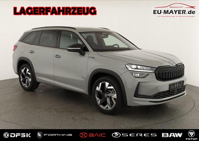 Skoda Kodiaq - 1.5 TSI mHEV 110 kW Sportline DSG Sportline, AHK, Navi, Matrix, el. Klappe, Side, 19-Zoll