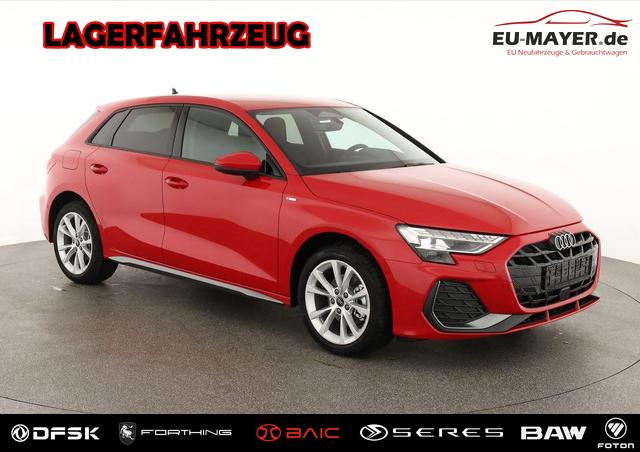 Audi A3 Sportback - TFSI 110 kW S line 35 S-tronic S-LINE, AHK, Matrix, Navi, el. Klappe, Kamera, 3 J.-Garantie