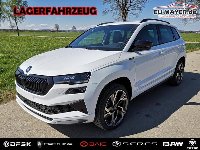 Skoda Karoq - Sportline 2.0TDI DSG 4x4 AHK Matrix Leder 19 Zoll